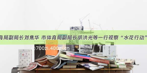 市教育局副局长刘焦华 市体育局副局长胡洪光等一行视察“水花行动”工作