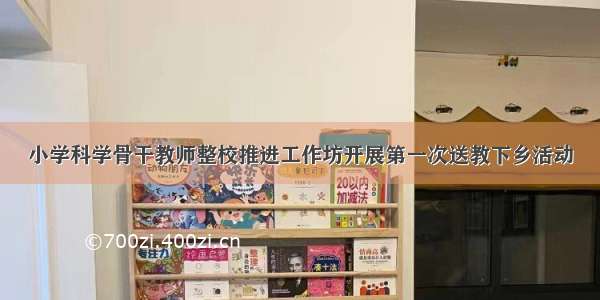 小学科学骨干教师整校推进工作坊开展第一次送教下乡活动