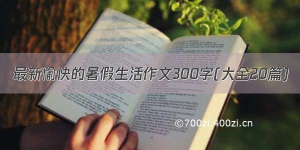 最新愉快的暑假生活作文300字(大全20篇)