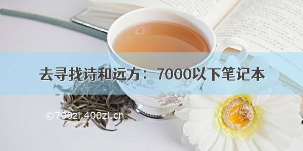 去寻找诗和远方：7000以下笔记本