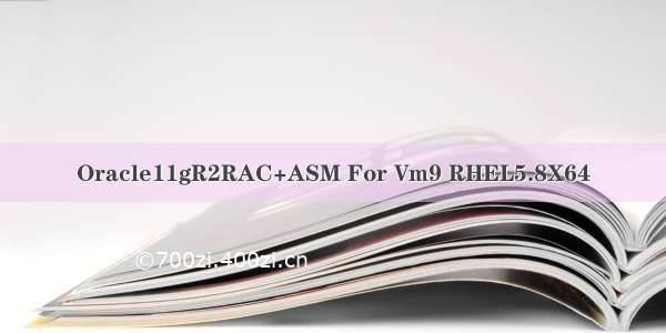 Oracle11gR2RAC+ASM For Vm9 RHEL5.8X64