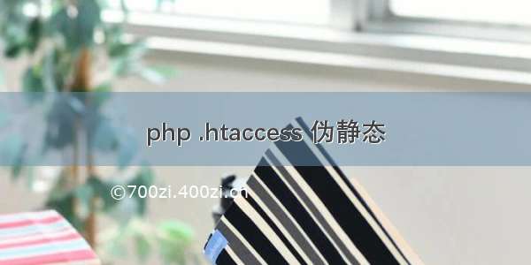 php .htaccess 伪静态