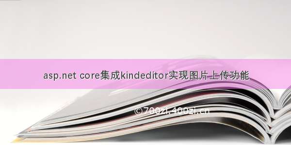 asp.net core集成kindeditor实现图片上传功能