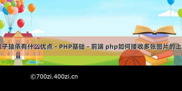 调心滚子轴承有什么优点 – PHP基础 – 前端 php如何接收多张图片的上传图片