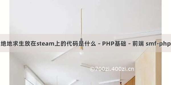 绝地求生放在steam上的代码是什么 – PHP基础 – 前端 smf-php