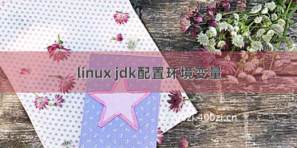 linux jdk配置环境变量