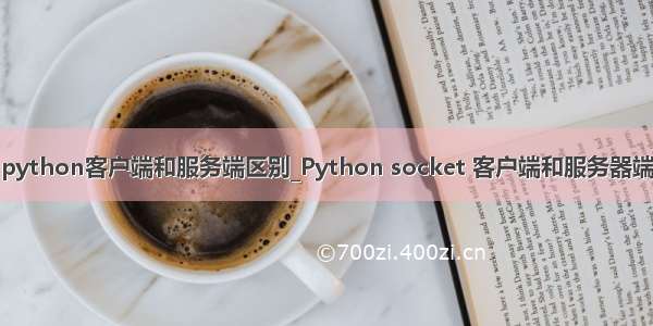 python客户端和服务端区别_Python socket 客户端和服务器端