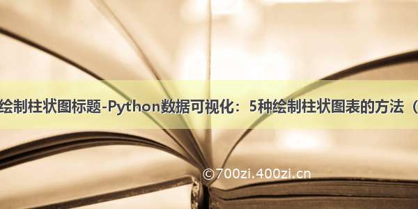 用python绘制柱状图标题-Python数据可视化：5种绘制柱状图表的方法（附源码）...