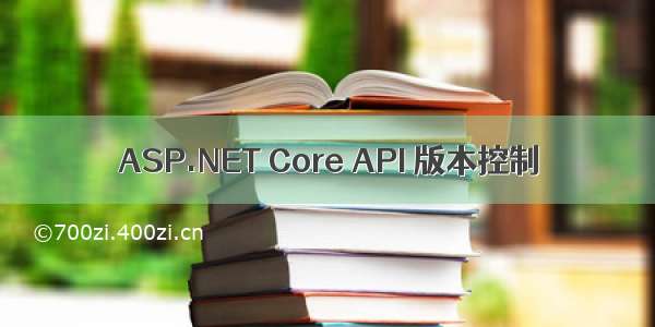 ASP.NET Core API 版本控制