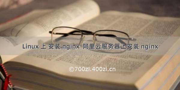 Linux 上 安装 nginx  阿里云服务器上安装 nginx