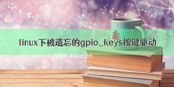 linux下被遗忘的gpio_keys按键驱动