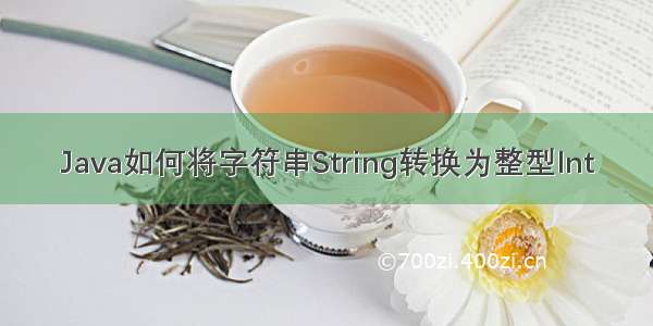 Java如何将字符串String转换为整型Int