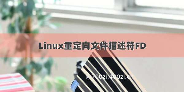 Linux重定向文件描述符FD