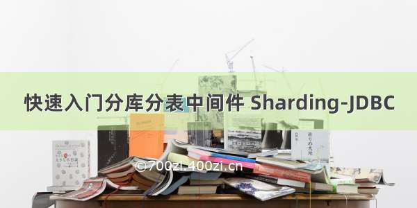 快速入门分库分表中间件 Sharding-JDBC