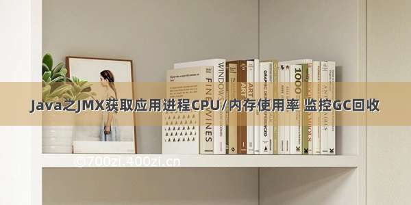 Java之JMX获取应用进程CPU/内存使用率 监控GC回收