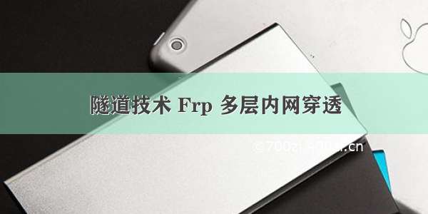 隧道技术 Frp 多层内网穿透