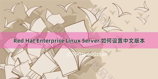 Red Hat Enterprise Linux Server 如何设置中文版本