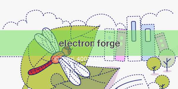 electron forge