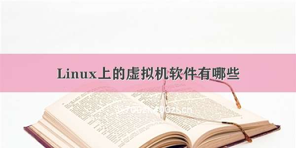 Linux上的虚拟机软件有哪些