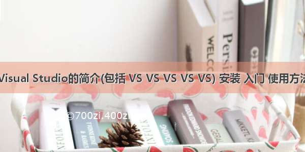 IDE之VS：Visual Studio的简介(包括 VS VS VS VS VS) 安装 入门 使用方法之详细攻略