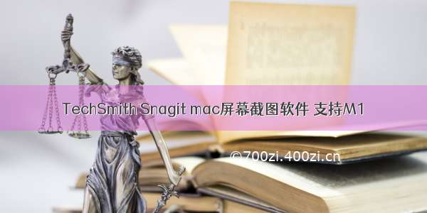 TechSmith Snagit mac屏幕截图软件 支持M1