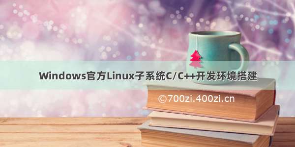 Windows官方Linux子系统C/C++开发环境搭建