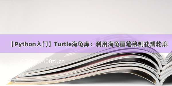 【Python入门】Turtle海龟库：利用海龟画笔绘制花瓣轮廓