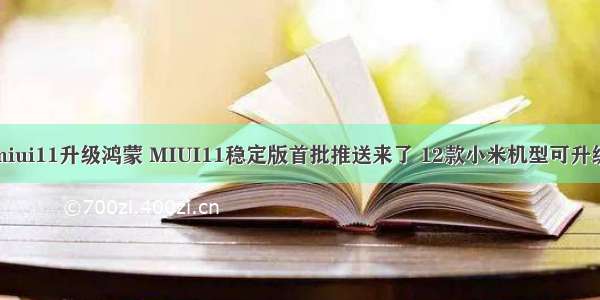 miui11升级鸿蒙 MIUI11稳定版首批推送来了 12款小米机型可升级