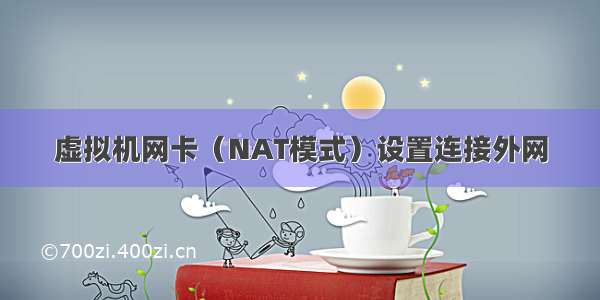 虚拟机网卡（NAT模式）设置连接外网