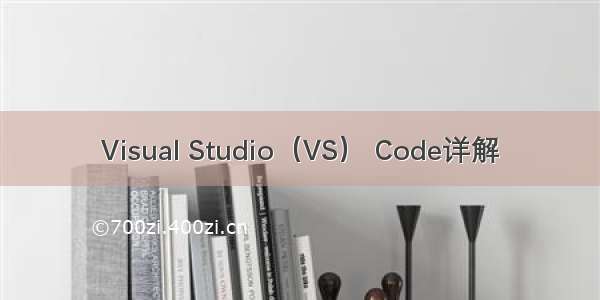 Visual Studio（VS） Code详解