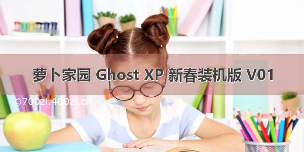 萝卜家园 Ghost XP 新春装机版 V01