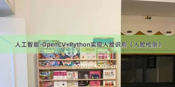 人工智能-OpenCV+Python实现人脸识别（人脸检测）