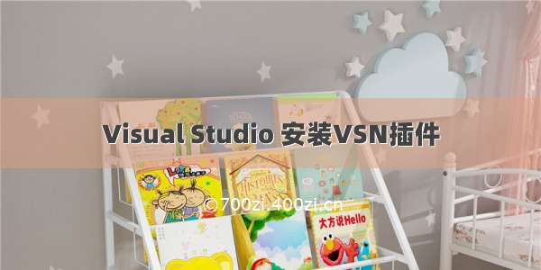 Visual Studio 安装VSN插件