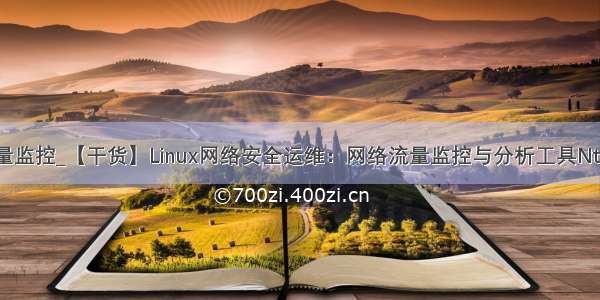 局域网网络流量监控_【干货】Linux网络安全运维：网络流量监控与分析工具Ntop和Ntopng...