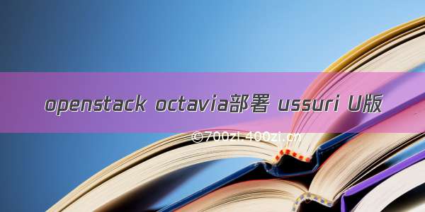 openstack octavia部署 ussuri U版