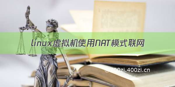 linux虚拟机使用NAT模式联网