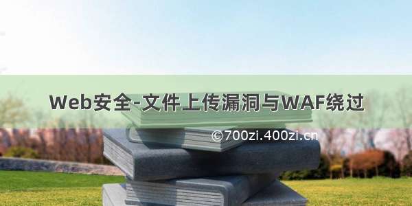 Web安全-文件上传漏洞与WAF绕过