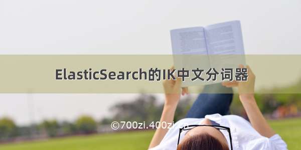 ElasticSearch的IK中文分词器