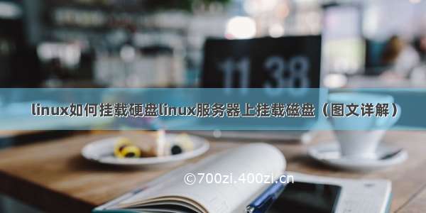 linux如何挂载硬盘linux服务器上挂载磁盘（图文详解）