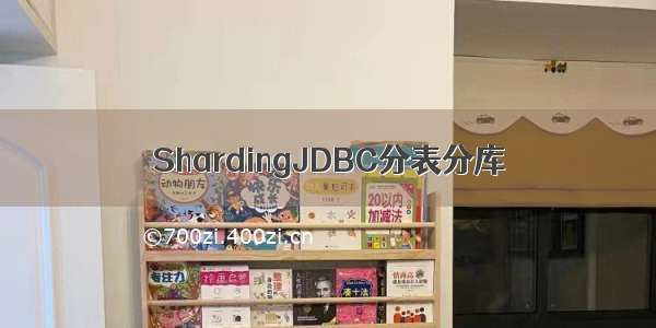 ShardingJDBC分表分库