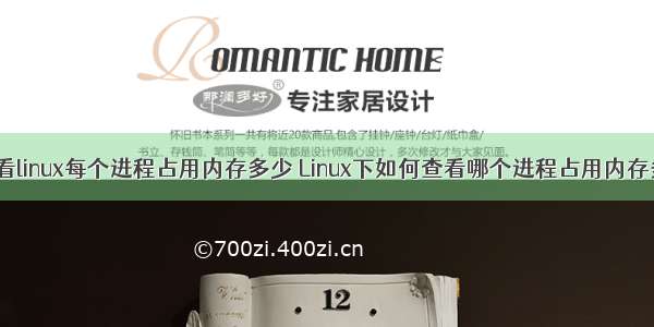 查看linux每个进程占用内存多少 Linux下如何查看哪个进程占用内存多？