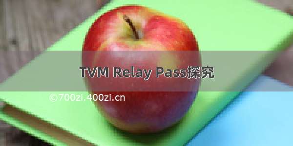 TVM Relay Pass探究