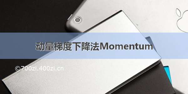 动量梯度下降法Momentum