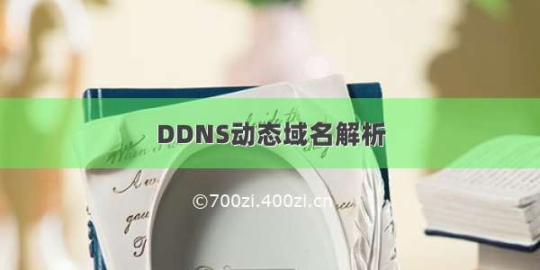 DDNS动态域名解析