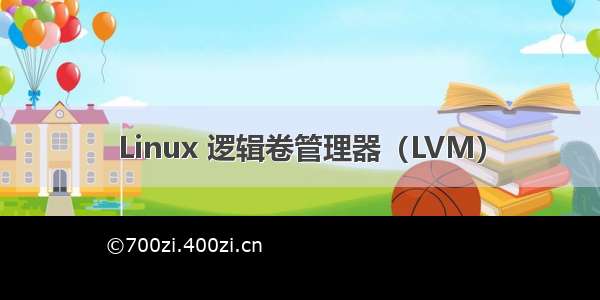 Linux 逻辑卷管理器（LVM）