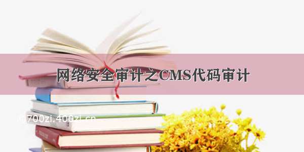 网络安全审计之CMS代码审计