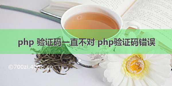 php 验证码一直不对 php验证码错误