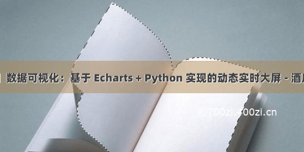 【9】数据可视化：基于 Echarts + Python 实现的动态实时大屏 - 酒店行业