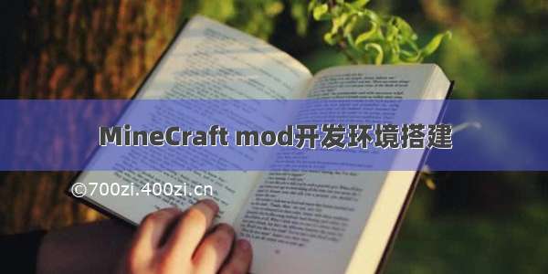 MineCraft mod开发环境搭建