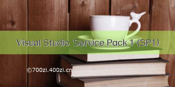 Visual Studio  Service Pack 1 (SP1)